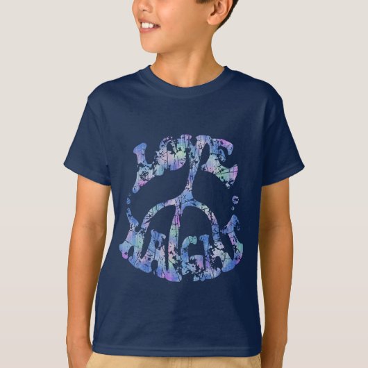 Liefde-vredes-heks T-shirt (Voorkant)