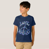 Liefde-vredes-heks T-shirt (Voorkant volledig)