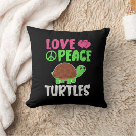 Liefde Vredesschildpadden Schattigee Zoo Dieren Sc Kussen