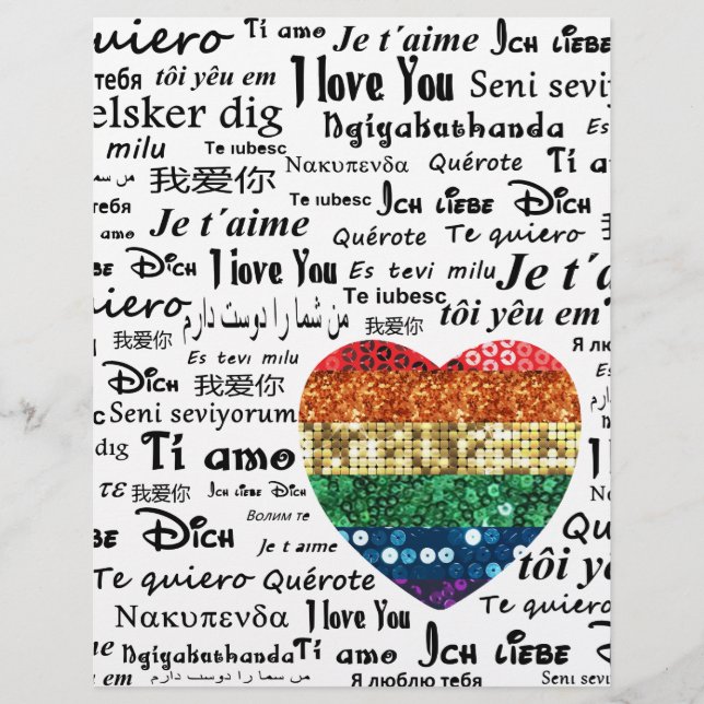 Liefde vreemde talen (Voorkant)