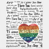 Liefde vreemde talen deken (Voorkant)