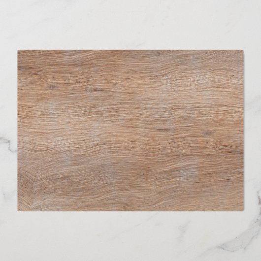 Liefde Vreugde & Langdurige Knuffels Bosdieren Boo Folie Feestdagenkaart (Achterkant)