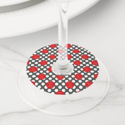 Liefde & Vreugde voor Jou Feestelijke Feest Gast N Wijnglaslabel (Dichtbij)