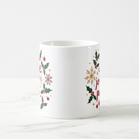 Liefde, vreugde, vrede - Christmas Spirit Koffiemok (Center)