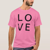LIEFDE (vriend, vriendin, paar, man, vrouw T-shirt (Voorkant)