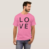 LIEFDE (vriend, vriendin, paar, man, vrouw T-shirt (Voorkant volledig)