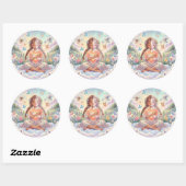 Liefde & Vriendelijkheid Esthetiek Ronde Sticker (Vel)