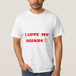 Liefde vrienden ❤️❤️❤️ t-shirt
