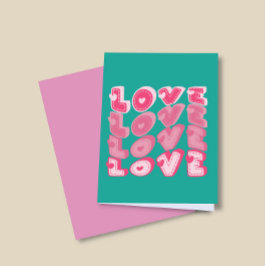 Liefde Vriendschap Valentijn Moeder Familie Groet Feestdagen Kaart