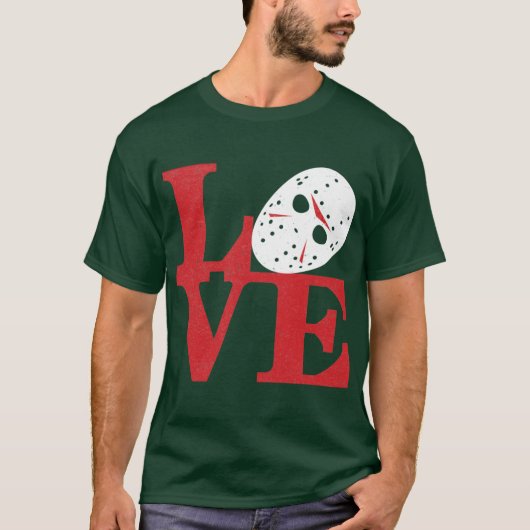 LIEFDE Vrijdag de 13e T-shirt (Voorkant)