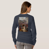 Liefde Vrouw Grafische T-Shirt (Achterkant volledig)