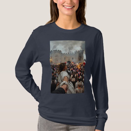 Liefde Vrouw Grafische T-Shirt (Voorkant)