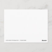 Liefde Vrouwen Roze 2006 Icon Art Briefkaart (Achterkant)