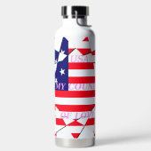 Liefde VS: Land van Liefde Verblijf. Gehydrateerd  Waterfles (Links)