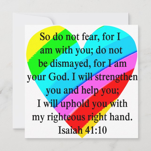 LIEFDE VULDE JESAJA 41:10 ONTWERP (Voorkant)