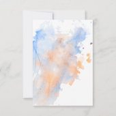 Liefde Waard Om Op Te Wachten | Uitstel Trouwkaart RSVP Kaartje (Achterkant)