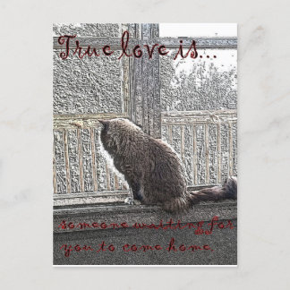 liefde wacht briefkaart