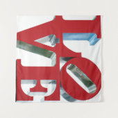 Liefde Wandkleed (Voorkant (horizontaal))