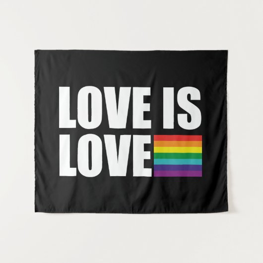 Liefde Wandkleed (Voorkant (horizontaal))