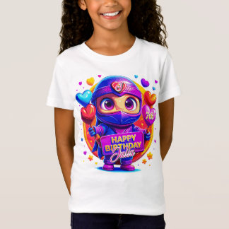 Liefde Warrior: Ninja Style! verjaardagscadeau T-shirt