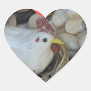 Liefde was in de lucht hart sticker