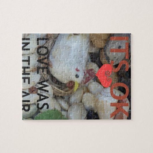 Liefde was in de lucht legpuzzel (Horizontaal)