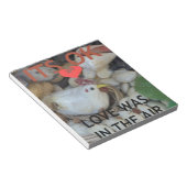 Liefde was in de lucht notitieblok (Schuin)