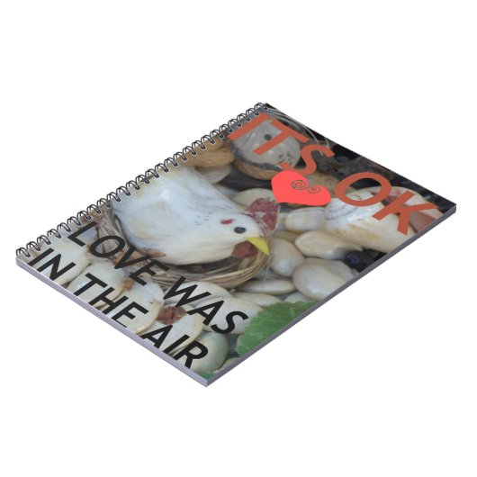 Liefde was in de lucht notitieboek (Linkerzijde)