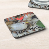 Liefde was in de lucht onderzetter (Linkerzijde)