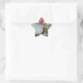 Liefde was in de lucht ster sticker (Tas)