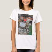 Liefde was in de lucht t-shirt (Voorkant)
