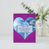 Liefde was slechts een woord briefkaart (Staand voorkant)