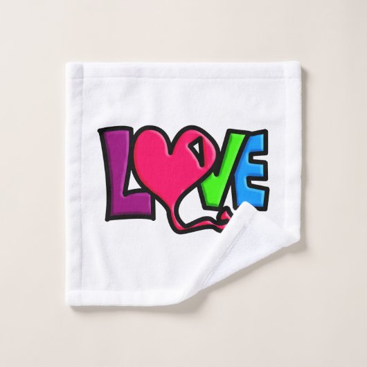 Liefde Washandje (Wasdoekje)