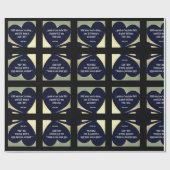 LIEFDE Wat je doet Gift Wrap - Adiela Akoo Cadeaupapier (Vlak)