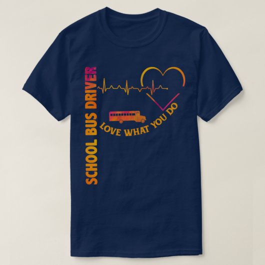 Liefde wat je doet het Shirt van de Stuurprogramma (Design voorkant)