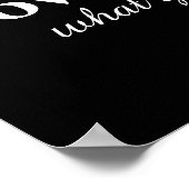 Liefde wat je doet Poster (Hoek)