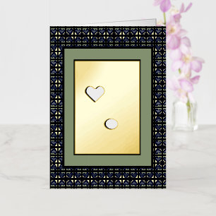 LIEFDE Wat je doet Wenskaart - Adiela Akoo Folie Wenskaart