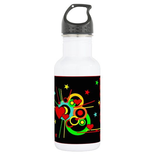 Liefde Waterfles (Voorkant)