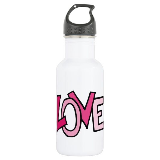 Liefde Waterfles (Voorkant)