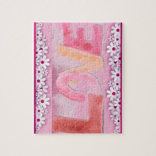 Liefde:WaterKleur Legpuzzel (Verticaal)