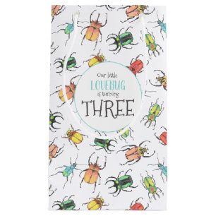 Liefde Waterverf Beetles met hart Gemiddelde Gi Klein Cadeauzakje