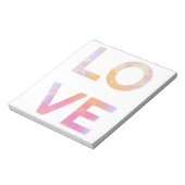Liefde, Waterverf Notitieblok (Linkerzijde)