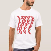 Liefde Waves T-shirt (Voorkant)