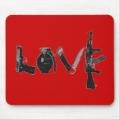 Liefde Weapons Muismat (Voorkant)