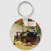  liefde, weg dicht bij je eigen risico sleutelhanger (Voorkant)