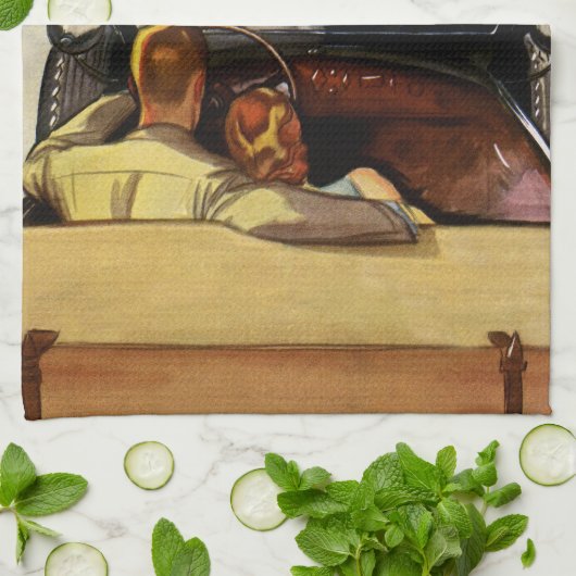  liefde, weg dicht bij je eigen risico theedoek (Gevouwen)