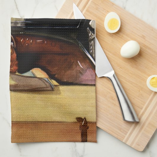  liefde, weg dicht bij je eigen risico theedoek (Quarter Fold)