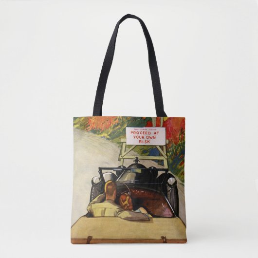  liefde, weg dicht bij je eigen risico tote bag (Voorkant)