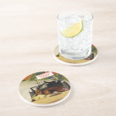  liefde, weg dicht bij je eigen risico zandsteen onderzetter (Zijkant)