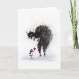 LIEFDE - Wenskaart Feestdagen Kaart